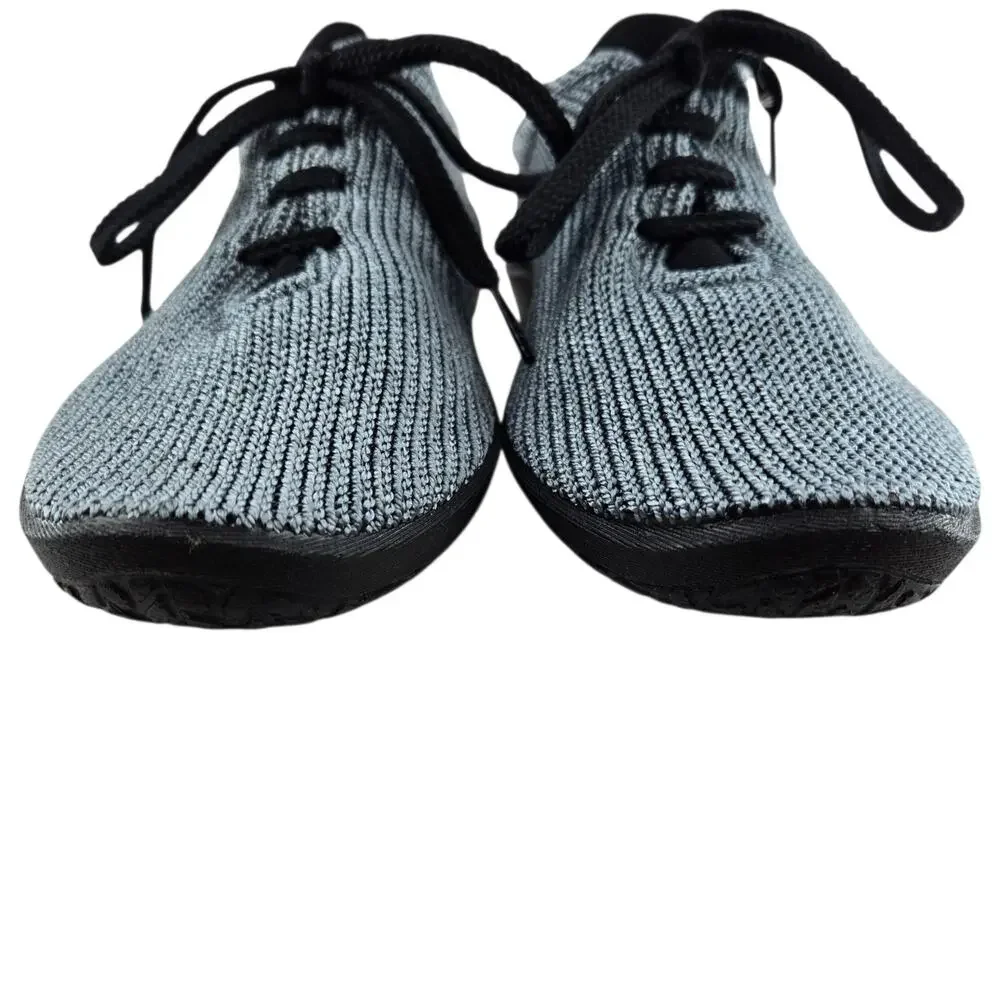 Arcopdeico Knit Shoes Womens‎ 6.5 (37) Slate Blue Gray Lace Up Comfort Casual
